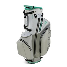 Big Max Aqua Hybrid 4 stand bag, biło/szaro/zielony