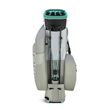 Big Max Aqua Hybrid 4 stand bag, biło/szaro/zielony