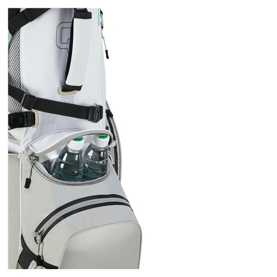 Big Max Aqua Hybrid 4 stand bag, biło/szaro/zielony