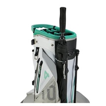 Big Max Aqua Hybrid 4 stand bag, biło/szaro/zielony