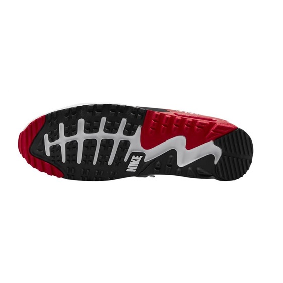 Nike Air Max 90G unisex buty golfowe, biało/czerwone