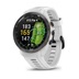 Garmin Approach S70 42 mm GPS zegarek golfowy, ceramiczna luneta czarna/pasek silikonowy biały