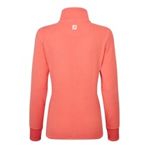 Footjoy Asymmetric Full-Zip Fleece damska bluza, pomarańczowa