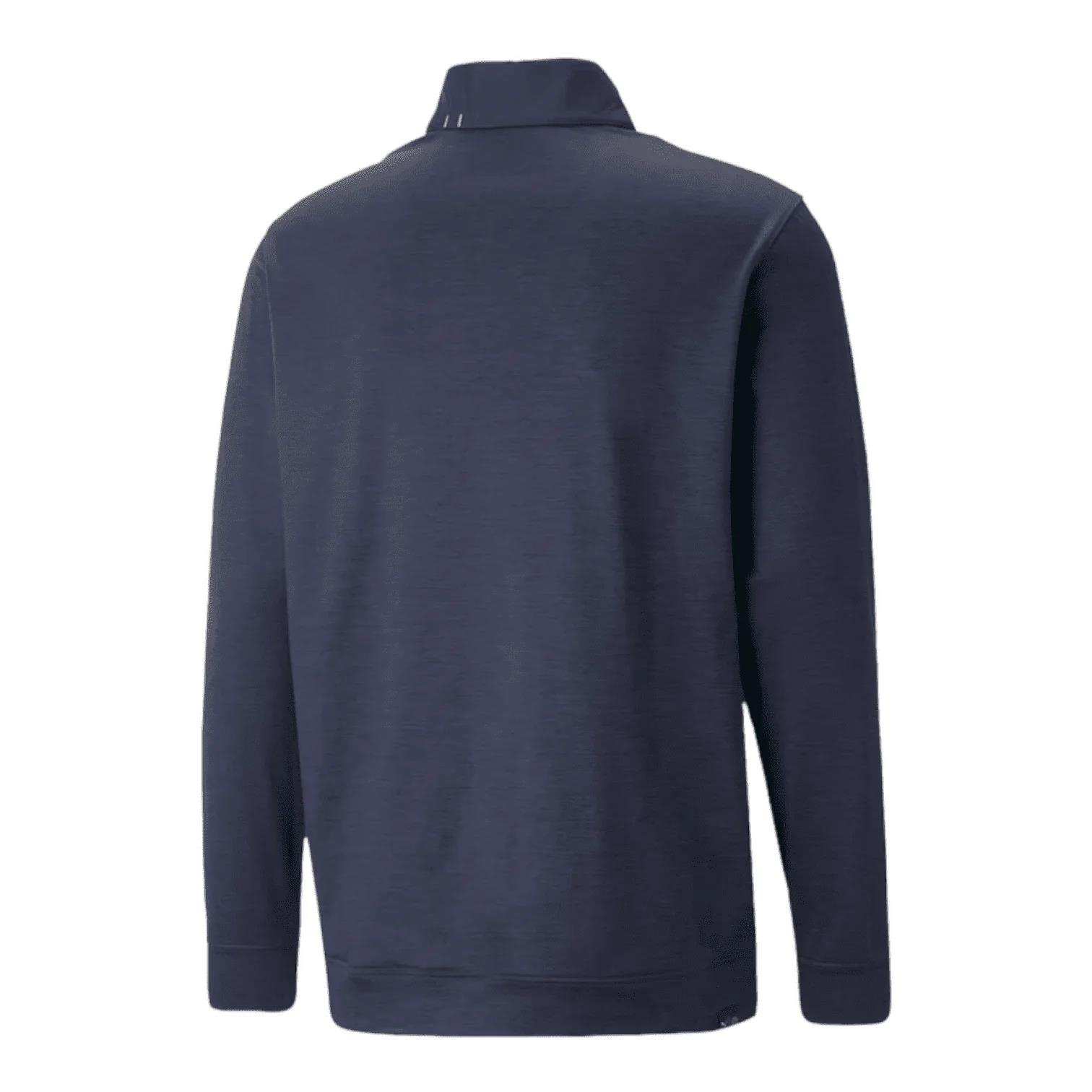 Puma Cloudspun Colorblock 1/4 Zip męska bluza, granatowa