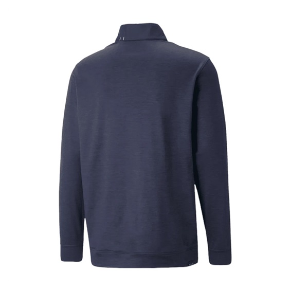 Puma Cloudspun Colorblock 1/4 Zip męska bluza, granatowa