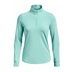 Under Armour Playoff 1/4 Zip bluza damska, neo turquoise