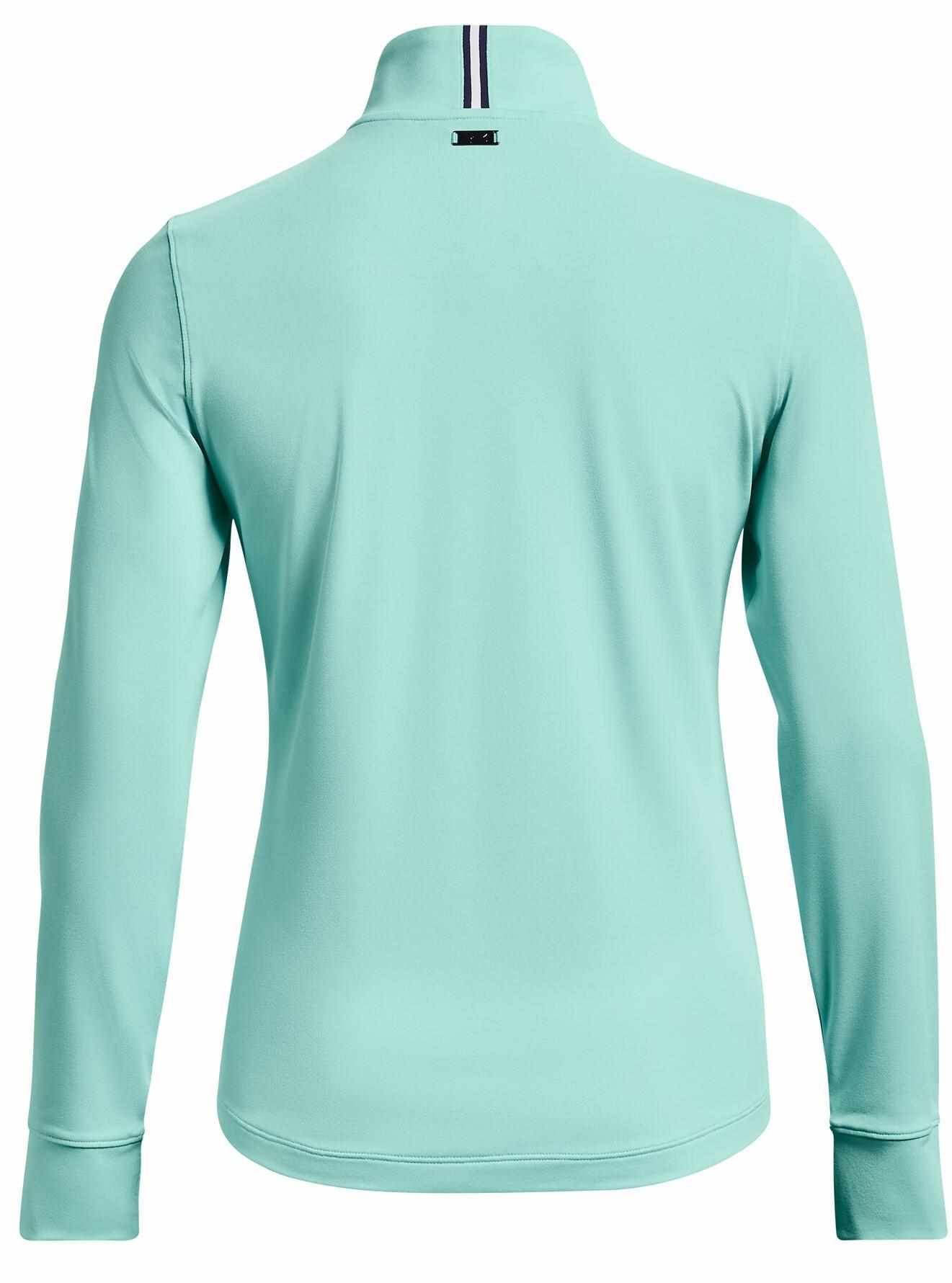 Under Armour Playoff 1/4 Zip bluza damska, neo turquoise