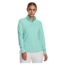 Under Armour Playoff 1/4 Zip bluza damska, neo turquoise