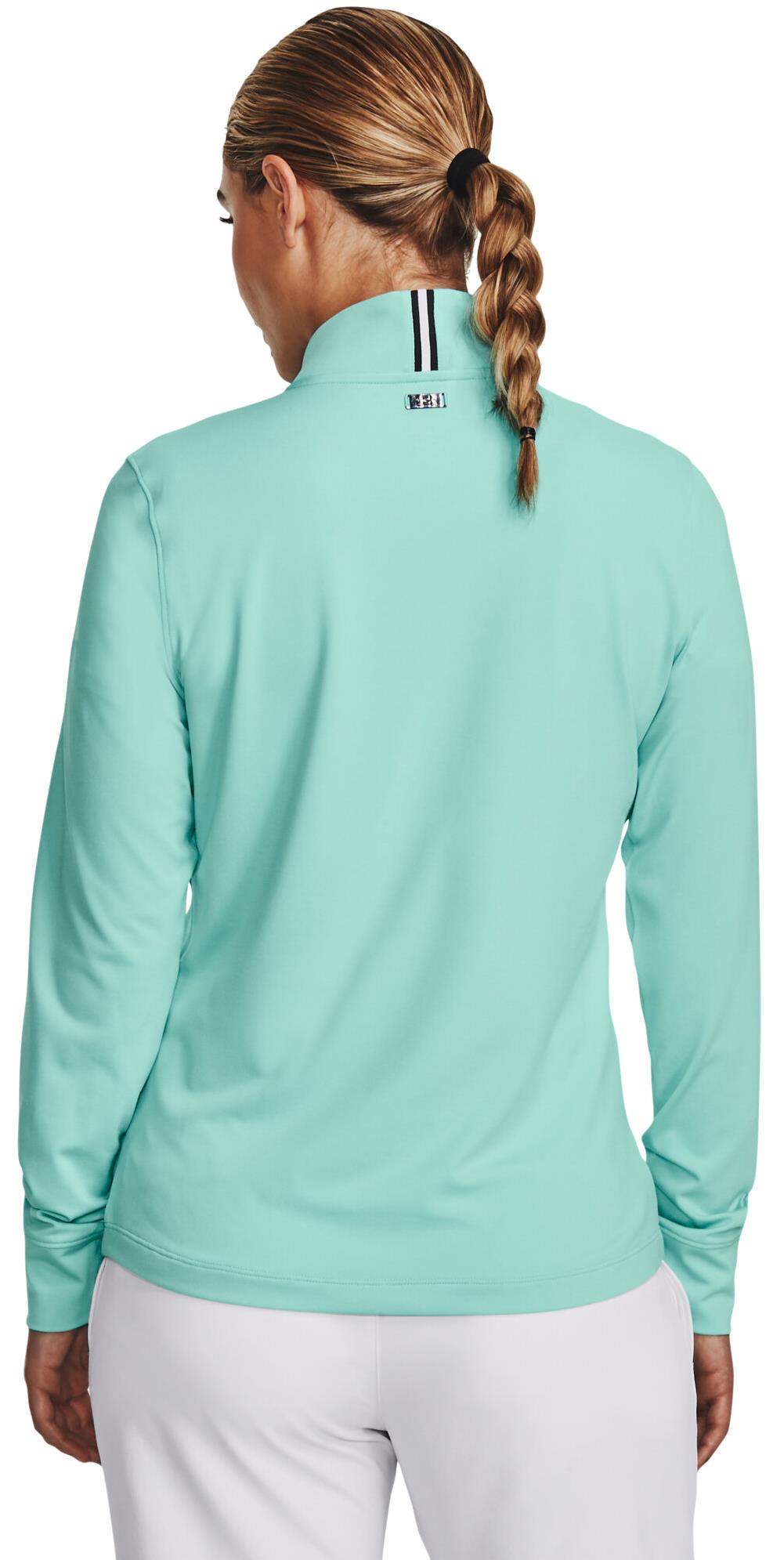 Under Armour Playoff 1/4 Zip bluza damska, neo turquoise