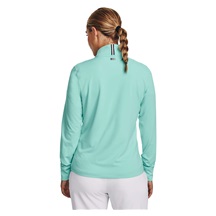 Under Armour Playoff 1/4 Zip bluza damska, neo turquoise
