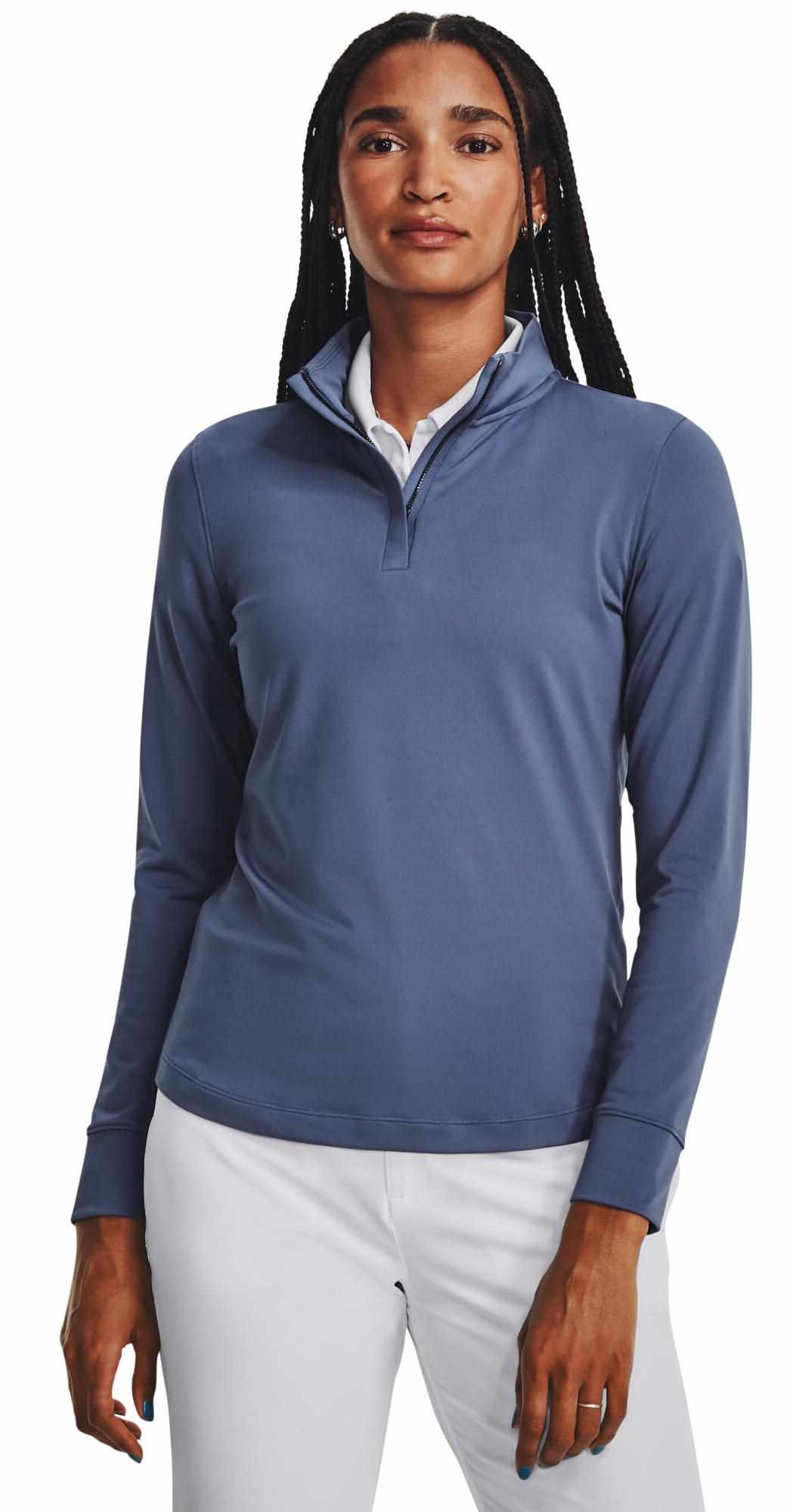 Under Armour Playoff 1/4 Zip bluza damska, hushed blue