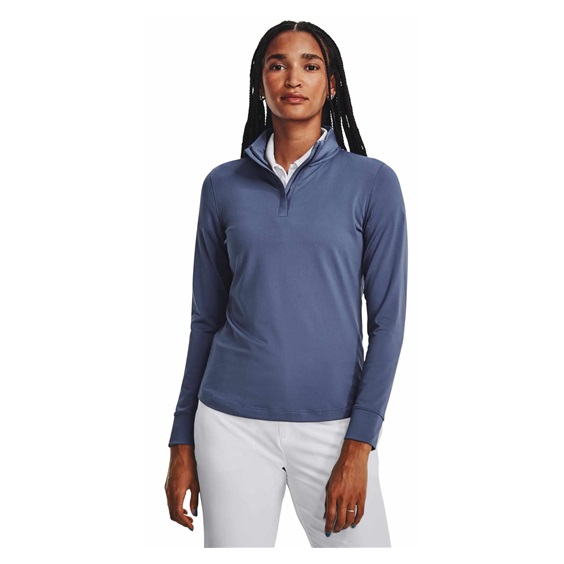 Under Armour Playoff 1/4 Zip bluza damska, hushed blue