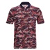 Under Armour Iso-Chill Edge męskie polo, granatowo/czerwone
