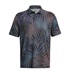 Under Armour Playoff 3.0 Printed męskie polo, czarno/różowe