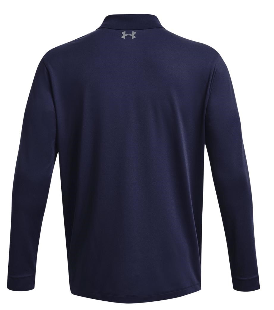 Under Armour Matchplay męskie polo z długim rękawem, granatowe