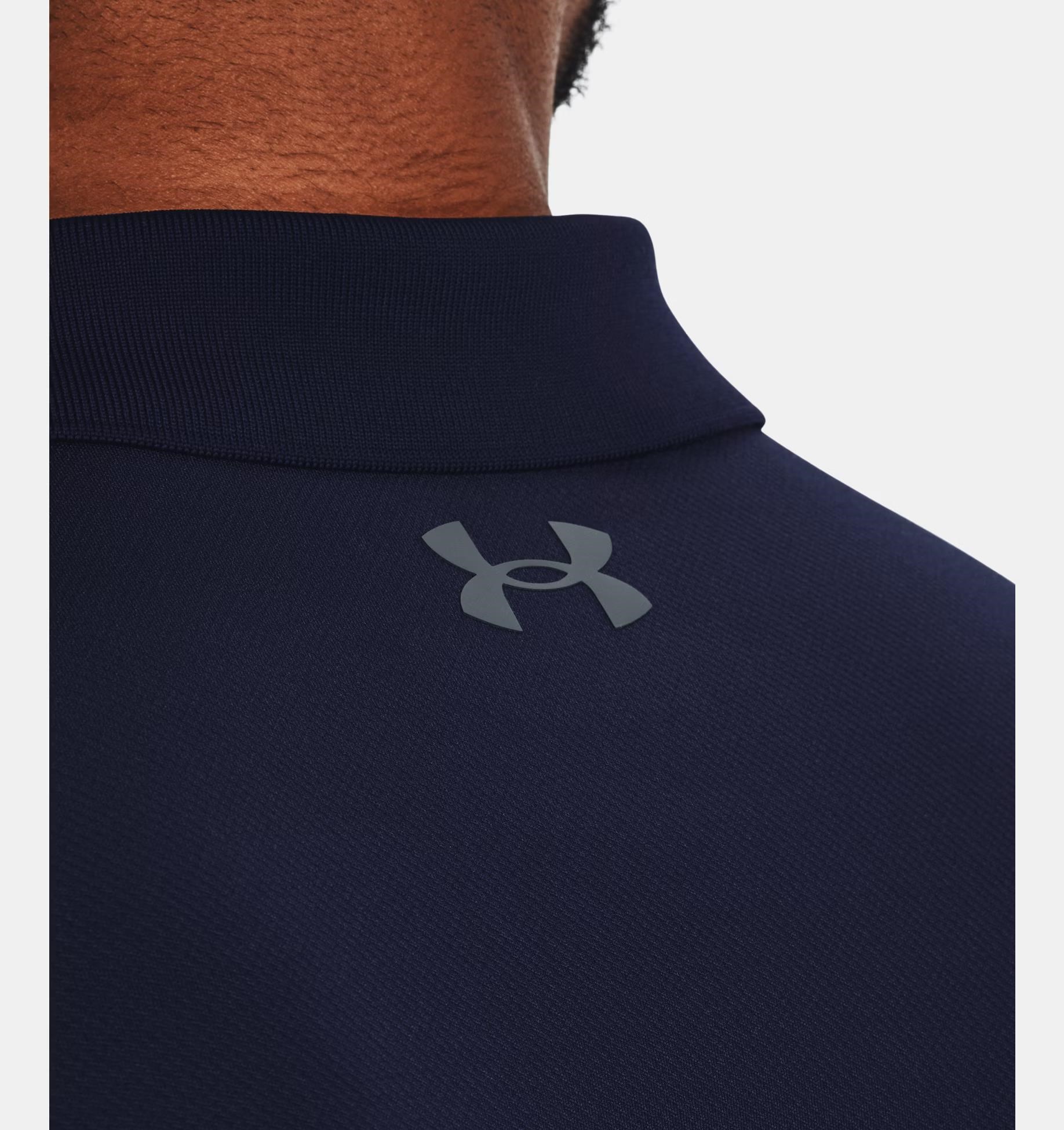 Under Armour Matchplay męskie polo z długim rękawem, granatowe