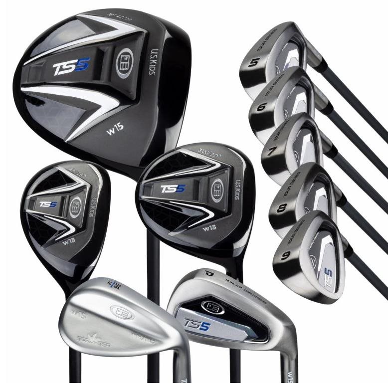 U.S. Kids Golf TS5-51 (130cm) v15 10-Club golfowy zestaw dziecięcy