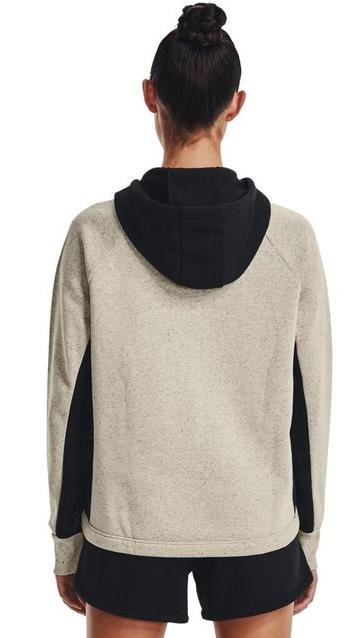 Under Armour + FZ Hoodie bluza damska, brązowa