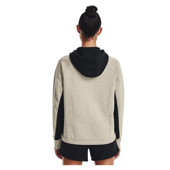 Under Armour + FZ Hoodie bluza damska, brązowa