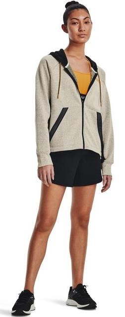 Under Armour + FZ Hoodie bluza damska, brązowa