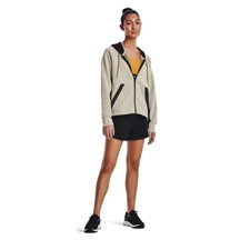 Under Armour + FZ Hoodie bluza damska, brązowa