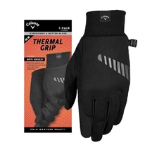 Callaway Thermal Grip damskie rękawice golfowe, czarne, 1 para