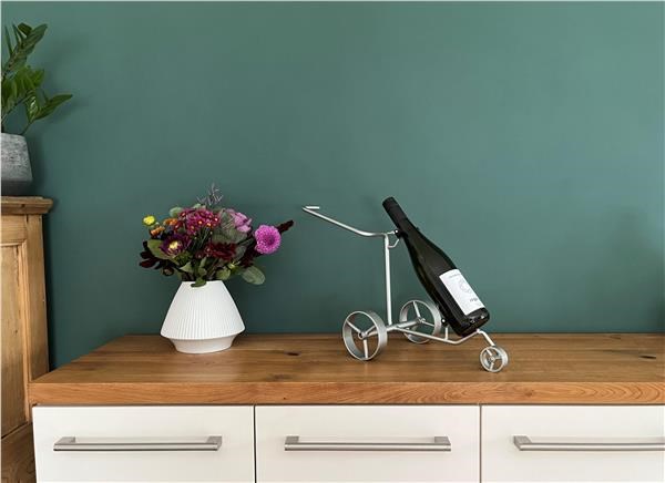 JuCad miniature trolley uchwyt na butelkę wina
