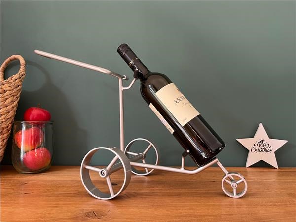 JuCad miniature trolley uchwyt na butelkę wina