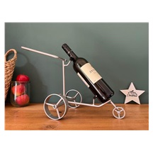 JuCad miniature trolley uchwyt na butelkę wina