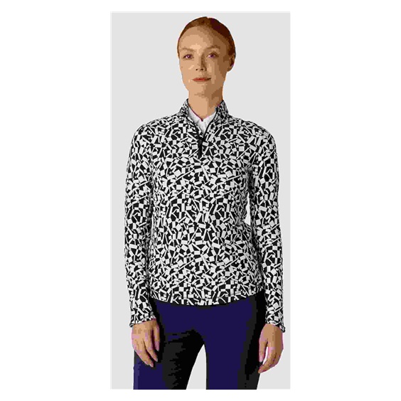 Callaway Two Tone Geo damska bluza, granatowa