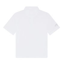 Callaway Unisex Solid juniorskie polo, białe