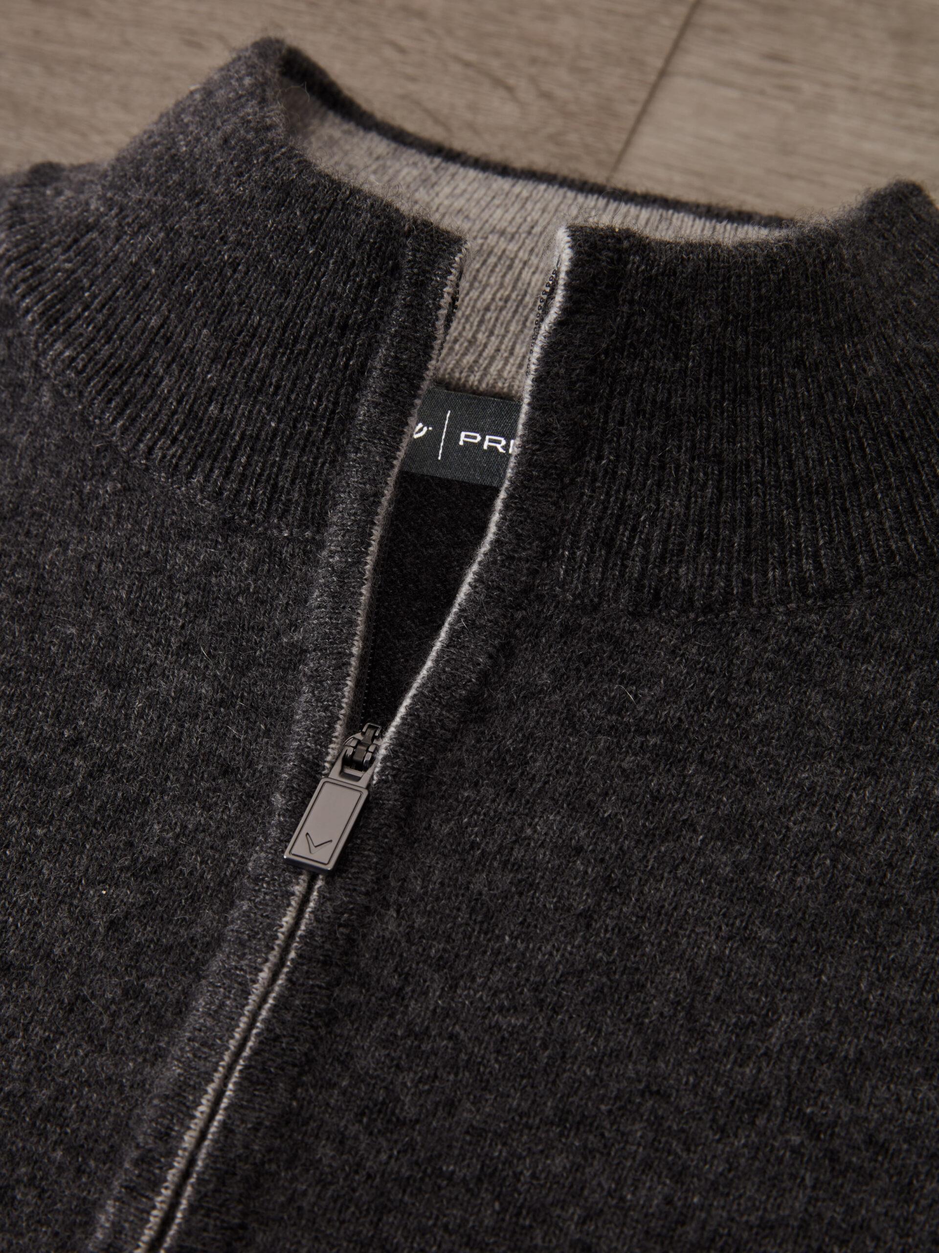 Callaway Premium Cashmere męski sweter, flannel heather