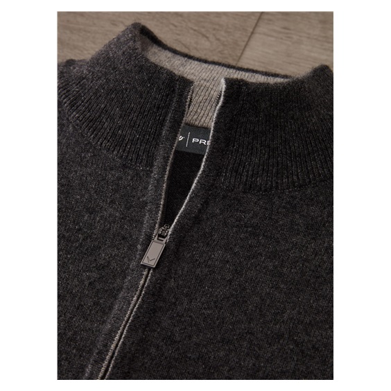 Callaway Premium Cashmere męski sweter, flannel heather