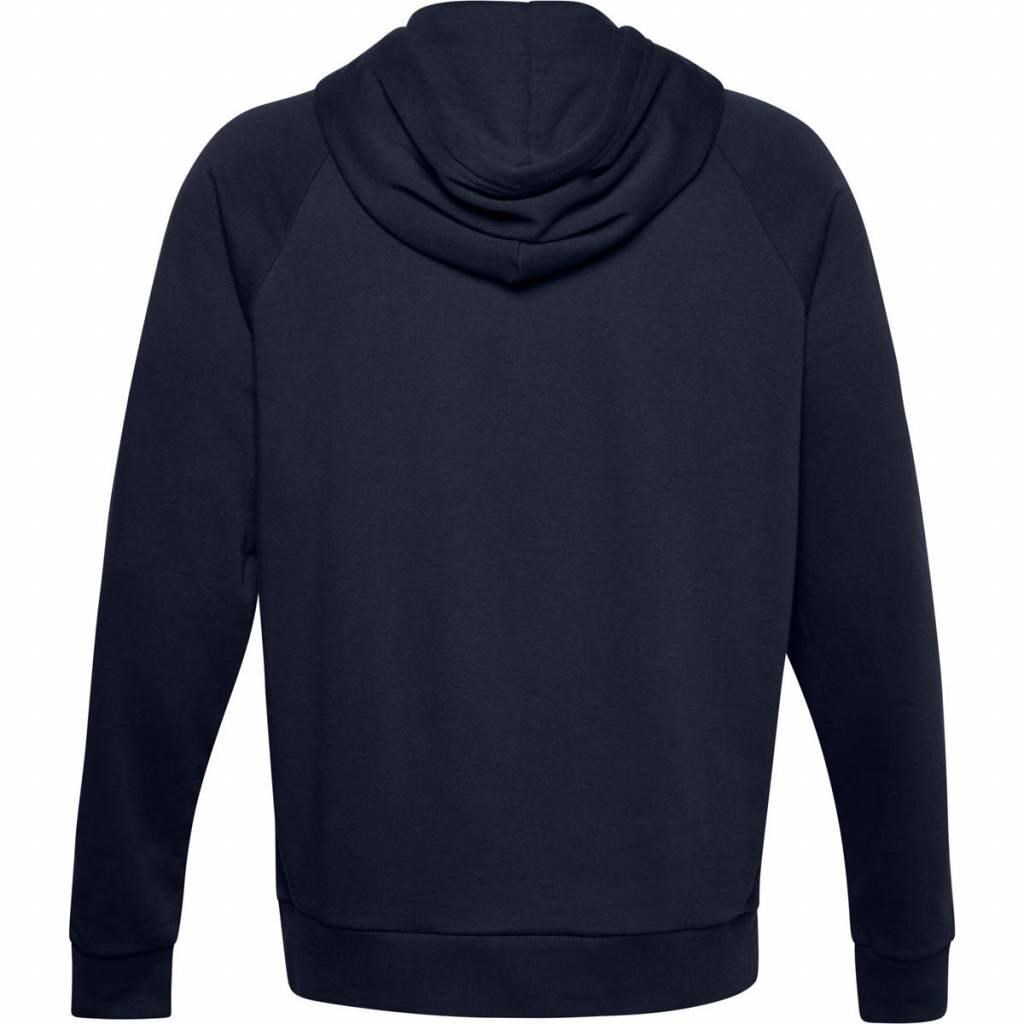 Under Armour Rival Fleece Big Logo Hoodie męska bluza, granatowa