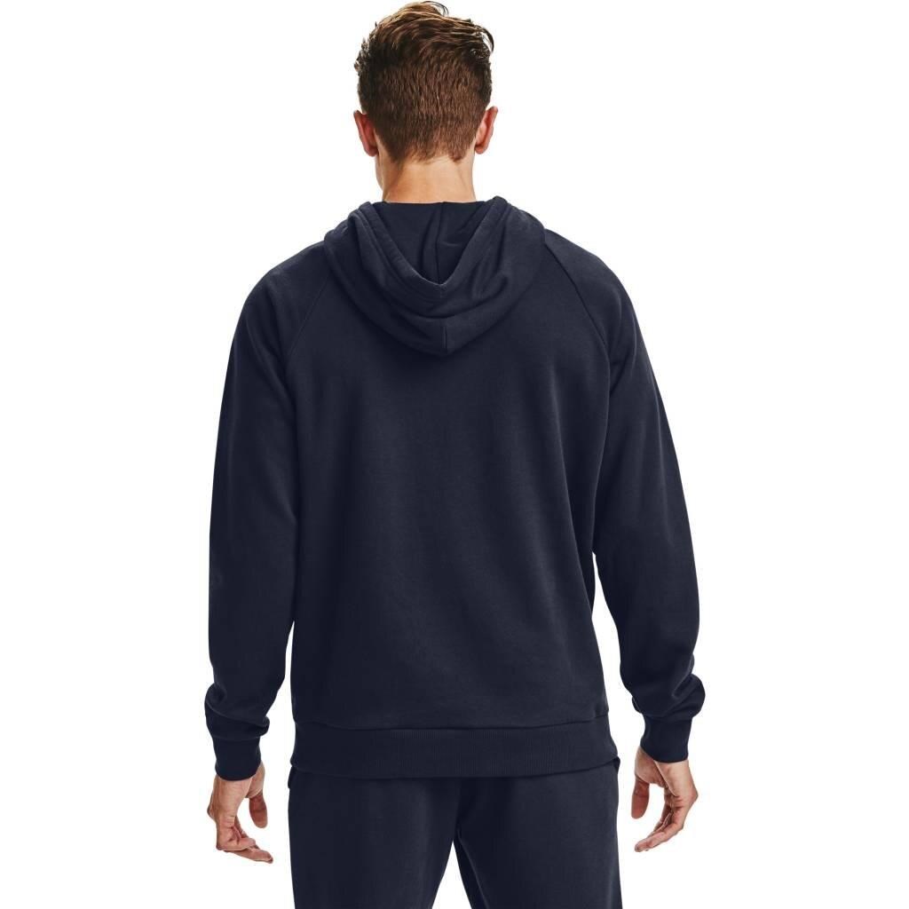Under Armour Rival Fleece Big Logo Hoodie męska bluza, granatowa