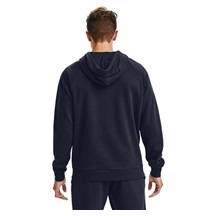 Under Armour Rival Fleece Big Logo Hoodie męska bluza, granatowa