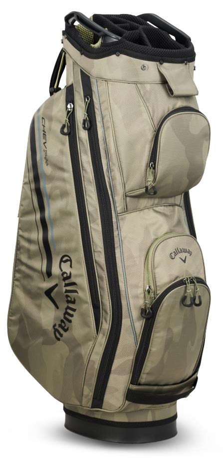 Callaway Chev 14+ cart bag, olive camo