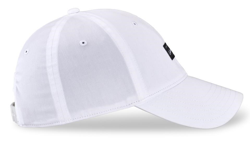 Callaway Relaxed Retro męska czapka z daszkiem, biało/czarna