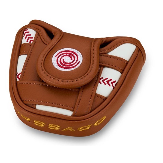 Odyssey Baseball Mallet Putter headcover, brązowo/biały