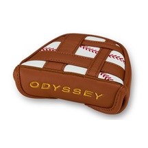 Odyssey Baseball Mallet Putter headcover, brązowo/biały