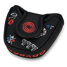 Odyssey Luck Mallet Putter headcover, czarny