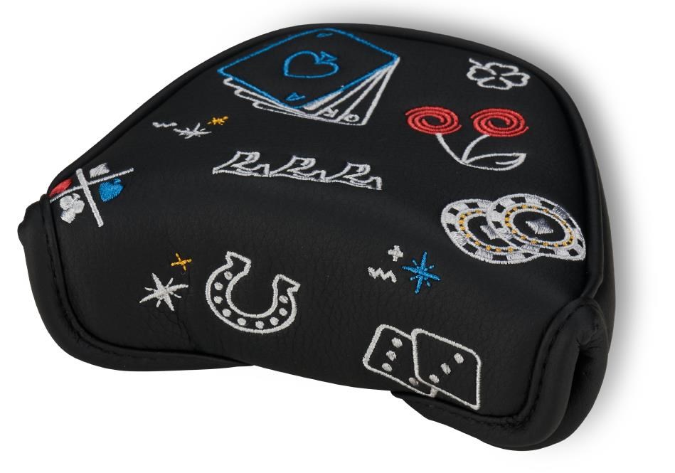 Odyssey Luck Mallet Putter headcover, czarny