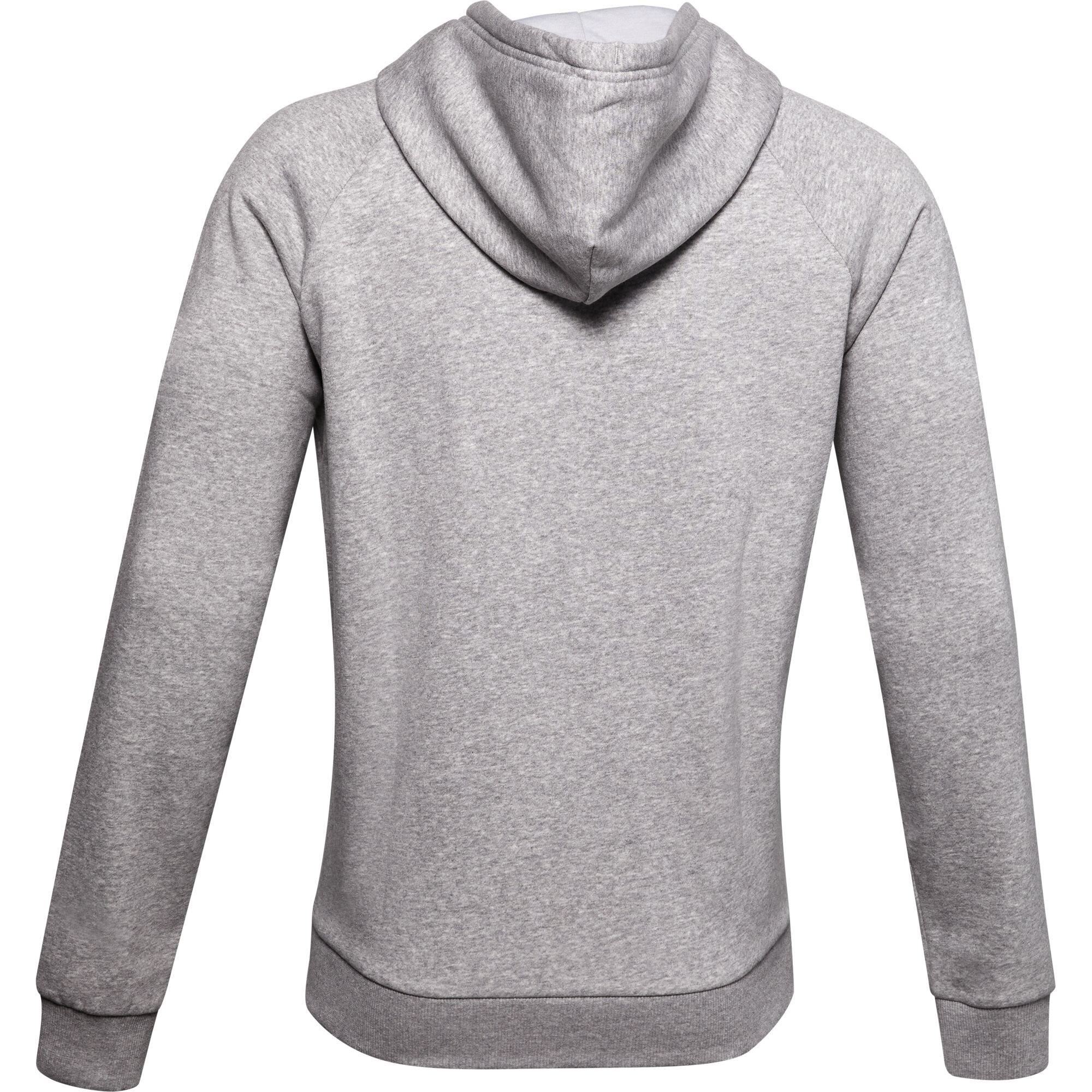 Under Armour Rival Fleece Big Logo Hoodie męska bluza, szara