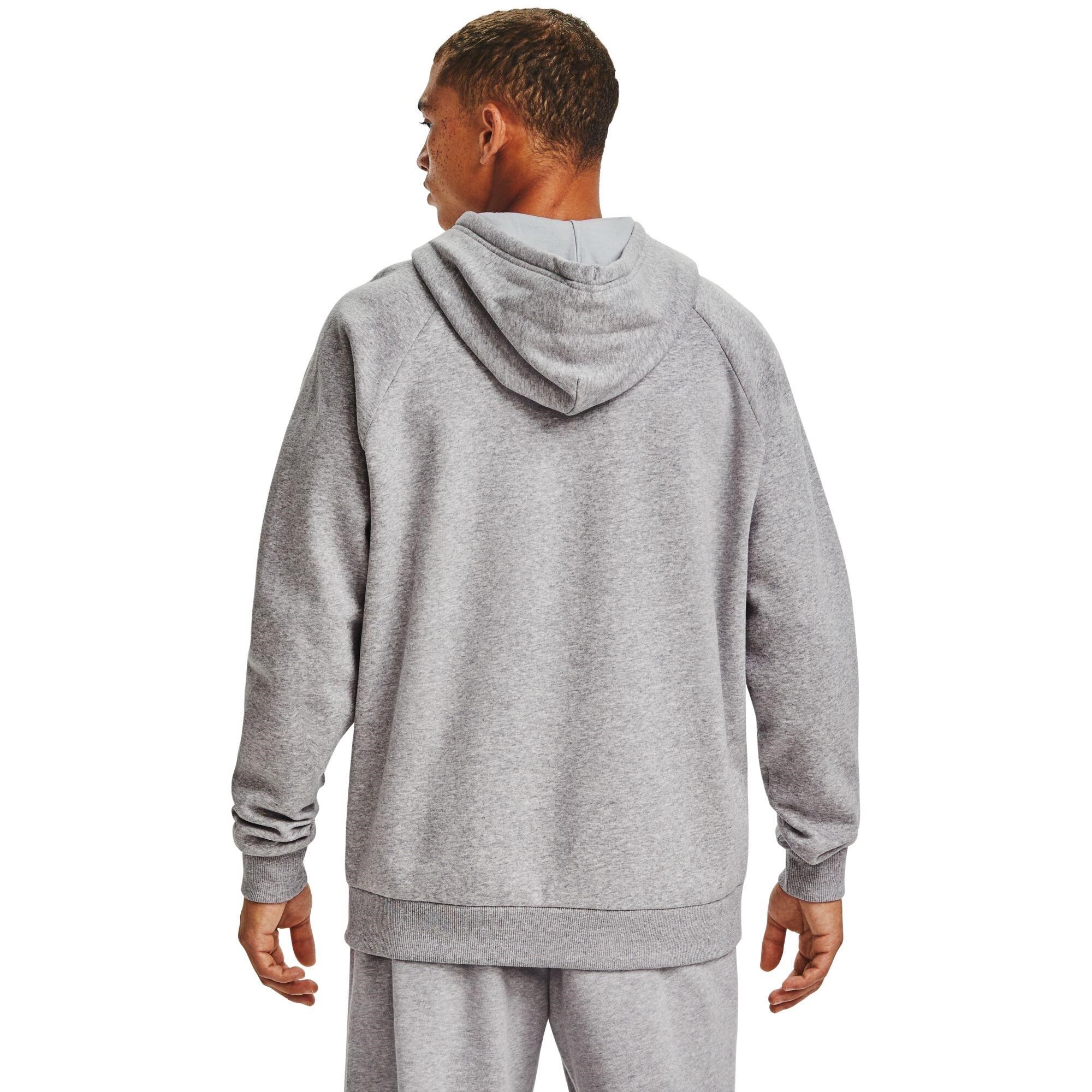 Under Armour Rival Fleece Big Logo Hoodie męska bluza, szara