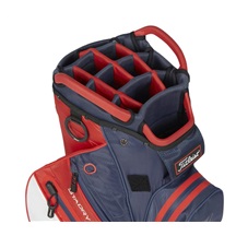 Titleist 14 StaDry cart bag, granatowo/czerwono/biały