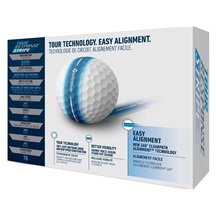 TaylorMade Tour Response Stripe piłki golfowe, niebieskie