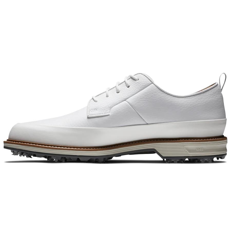Chaussures Footjoy Premiere Field 8.5 UK (42.5 EU) Blanches - Sans Pointes, Neuves