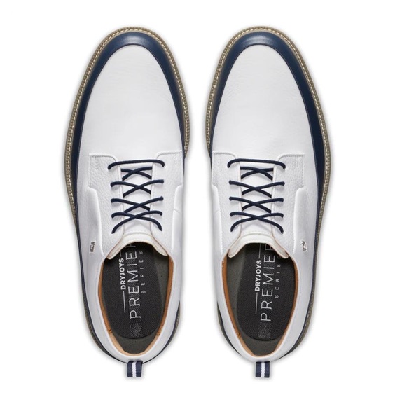 FootJoy Premiere Series Field LX męskie buty golfowe, biało/granatowe
