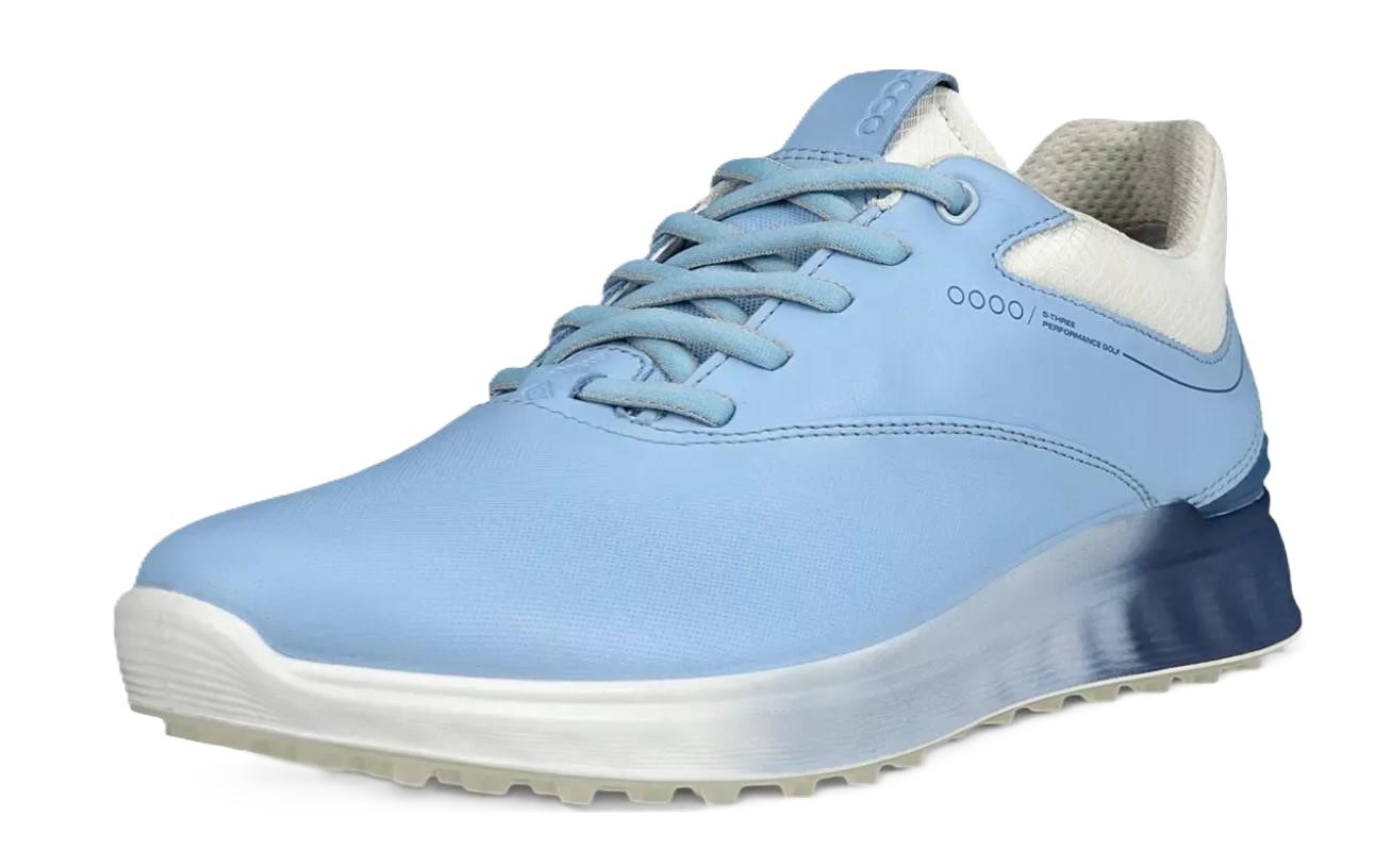 Ecco S-Three damskie buty golfowe, niebieskie