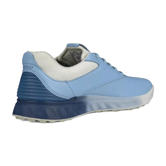 Ecco S-Three damskie buty golfowe, niebieskie